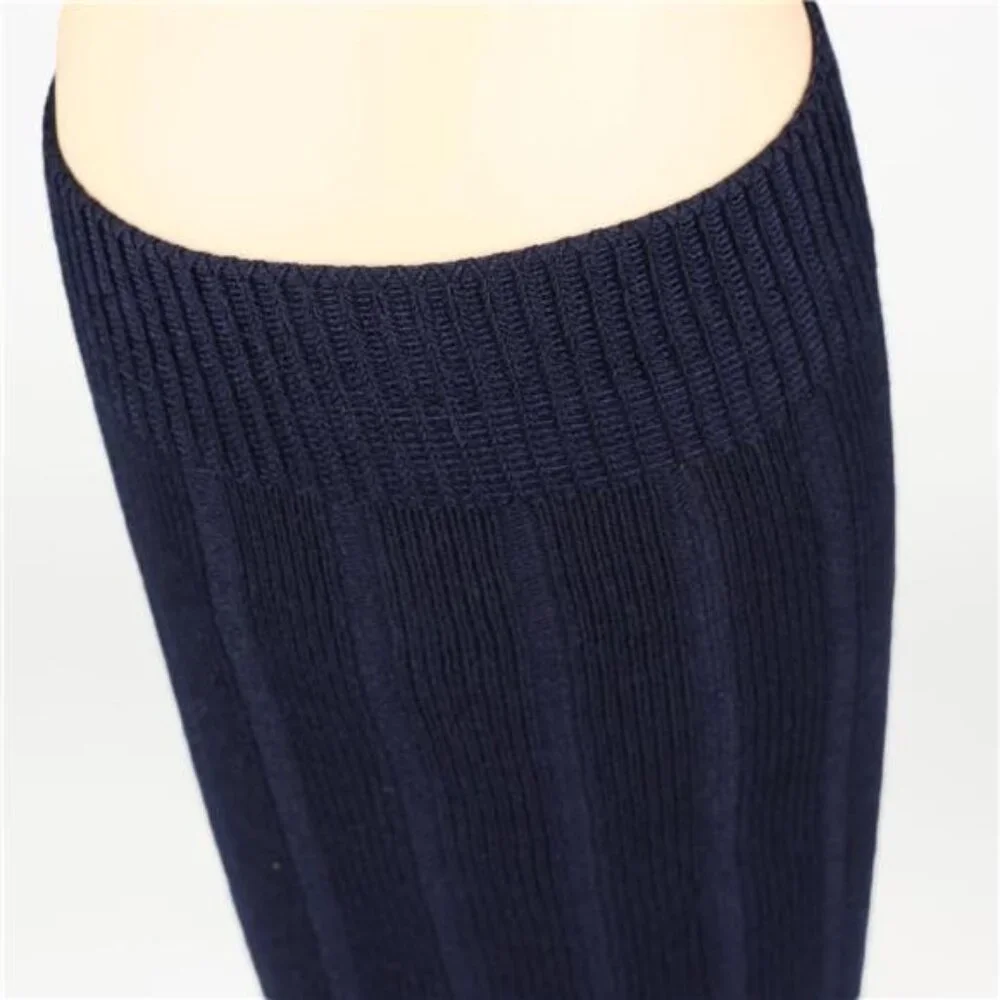 3 Packs‎ Unisex Black Soft Knee High School Uniform Socks for Boys and Girls